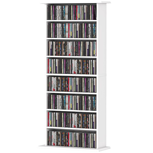 Homcom mobile porta con 6 - homcom, cd