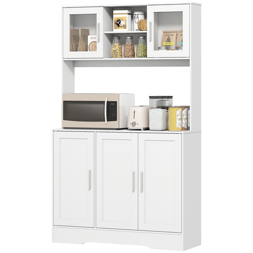 Homcom mobile cucina con - mobile, 4